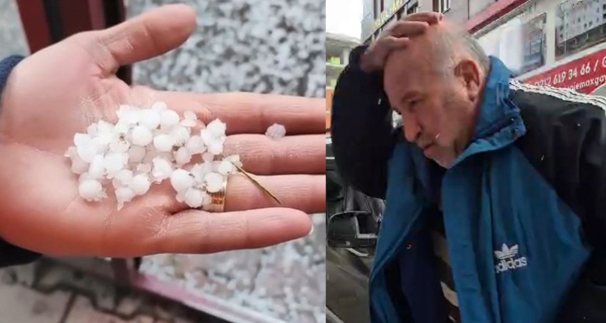 İstanbul’da Dolu Sürprizi