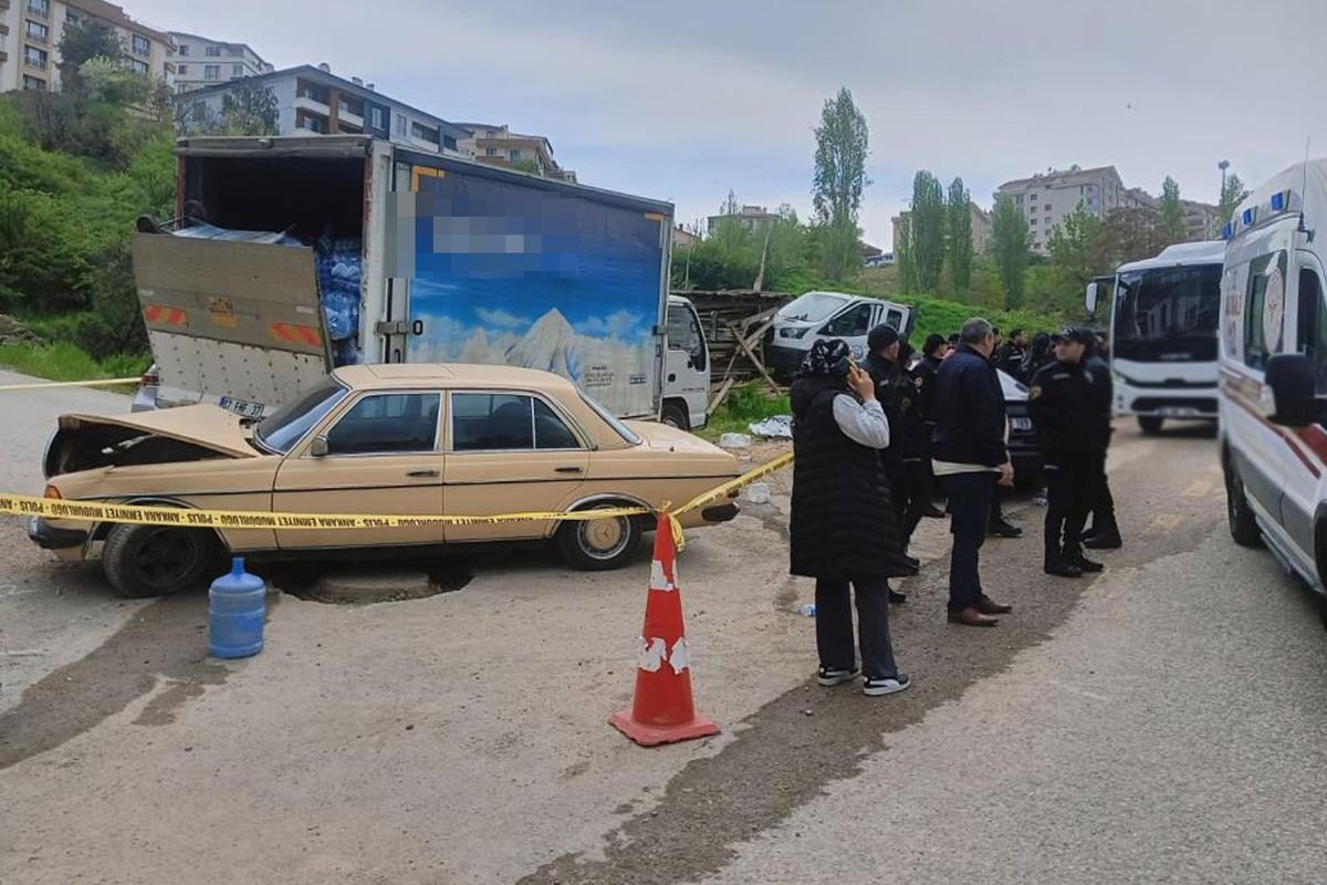 Ankara'da Kaçan Kamyonet 2 İşçiyi Ezdi: 2 Ölü