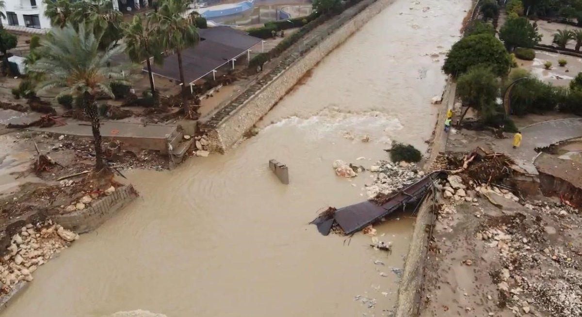 Yıkılan Köprü ve Su Basan Sitelerin Son Durumu