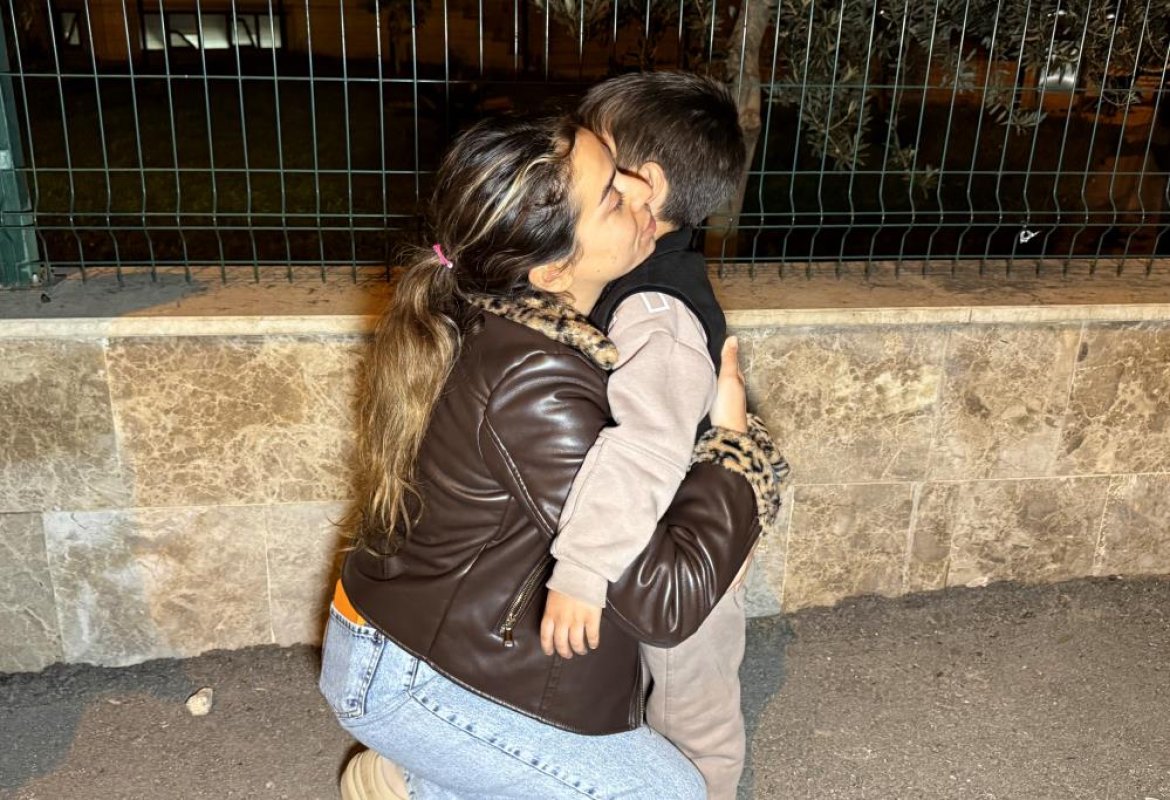 1,5 Yıllık Hasret Polis Merkezinde Bitti