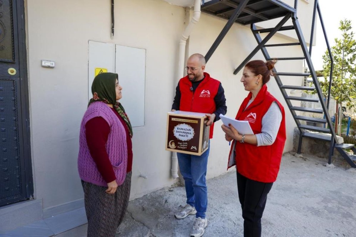 Mersin’de 13 İlçede 120 Bin Ramazan Yardımı