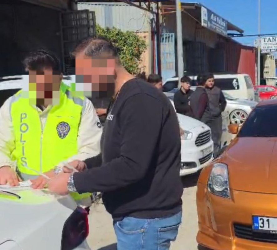 Drift Yapan Sürücüye Ağır Ceza