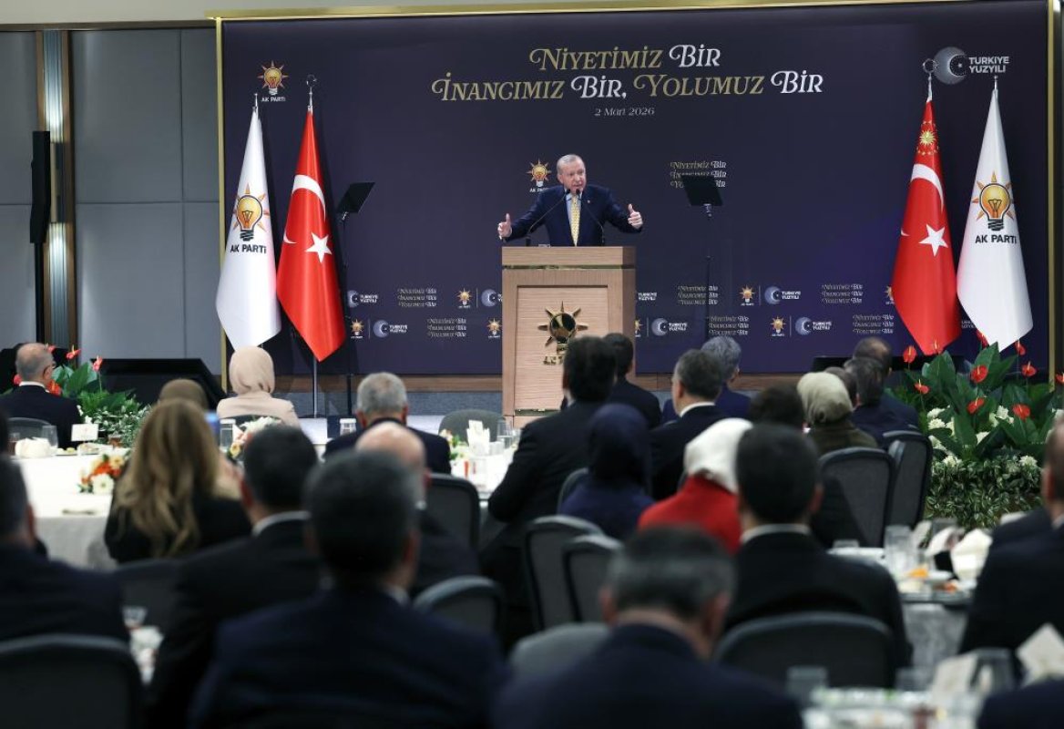 Erdoğan: " Bölgemiz Huzura Kavuşsun İstiyoruz"