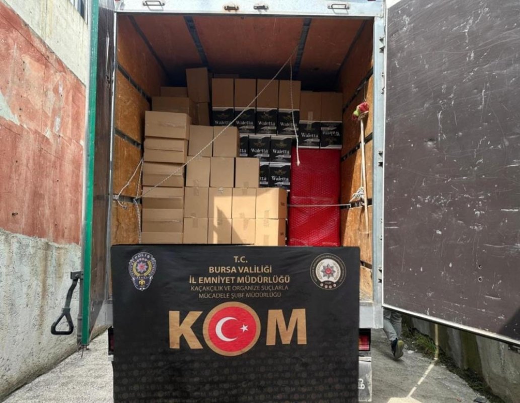 Bursa’da Dev Kaçakçılık Operasyonu