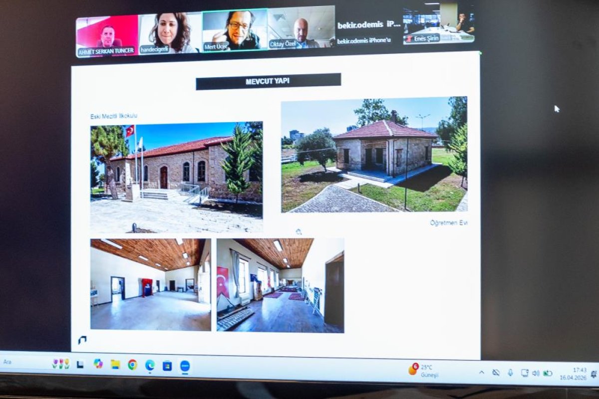 Mezitli’de Taş Mektep Kent Müzesi Açılışa Hazırlanıyor