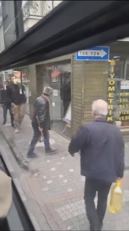 Bursa'da Trafikte Baltalı Dehşet