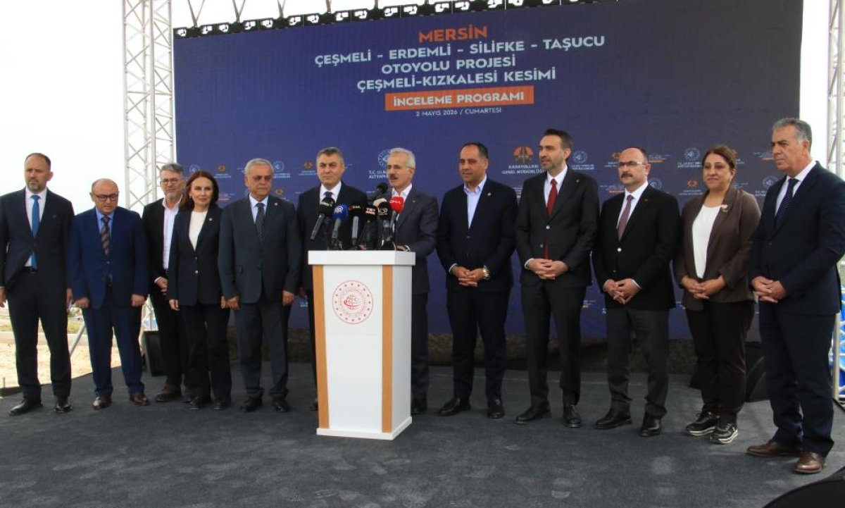 Bakan Uraloğlu Duyurdu:"Çeşmeli-Kızkalesi Otoyolunda İlk Kısım Temmuz Ayında Açılacak"