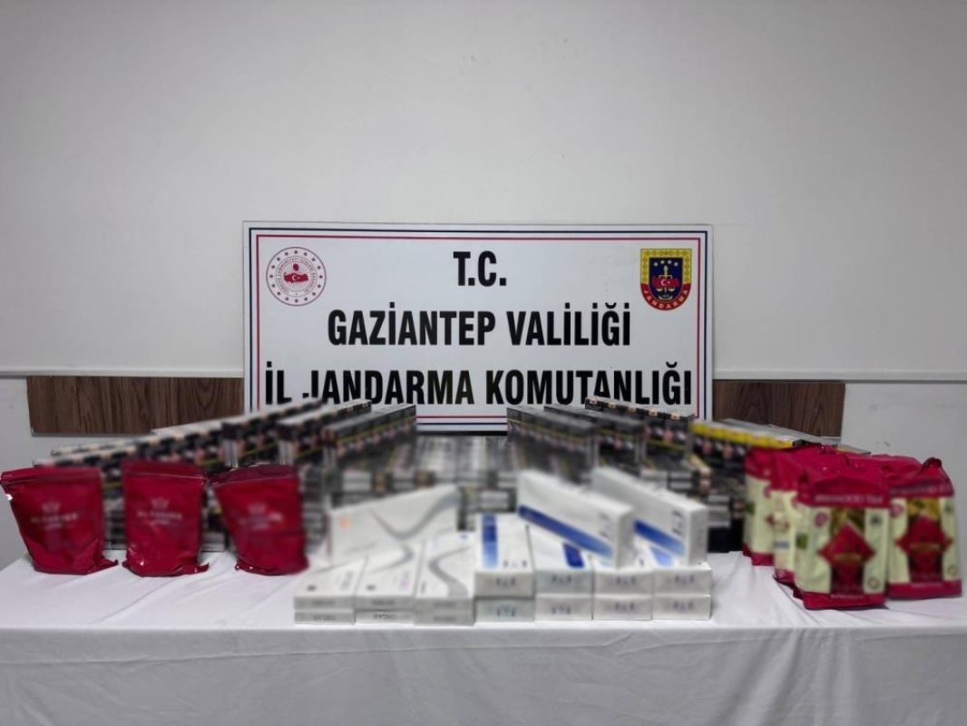 Gaziantep'te Kaçakçılık Operasyonu: 5 Gözaltı