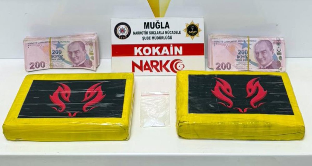 Muğla’da 2 Kilo Kokain Ele Geçirildi