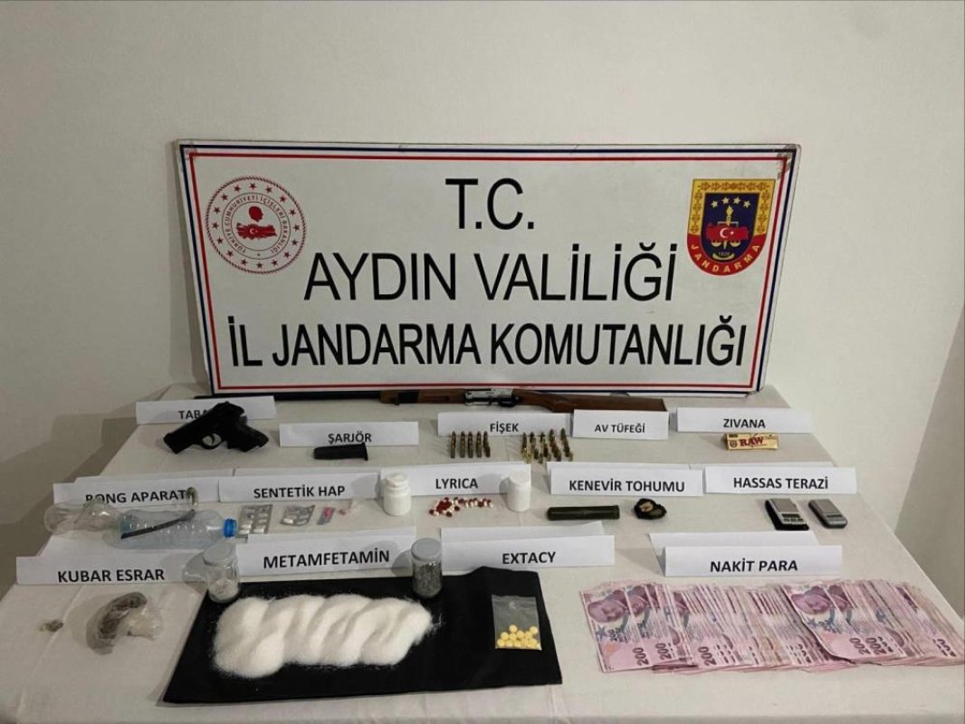 Germencik’te Uyuşturucu Operasyonu