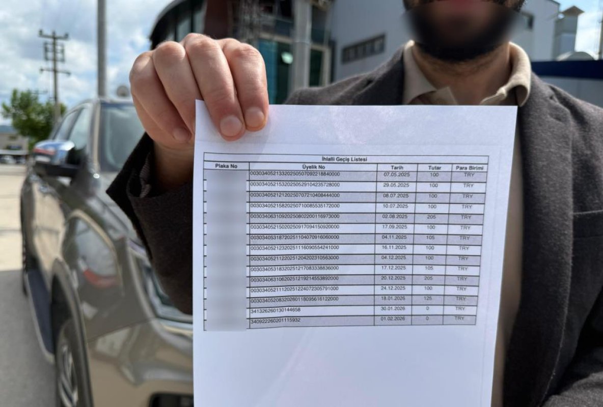 Şehir Dışına Bile Çıkmayan Araca, İstanbul'dan Otoban Cezası Ve İcra Şoku