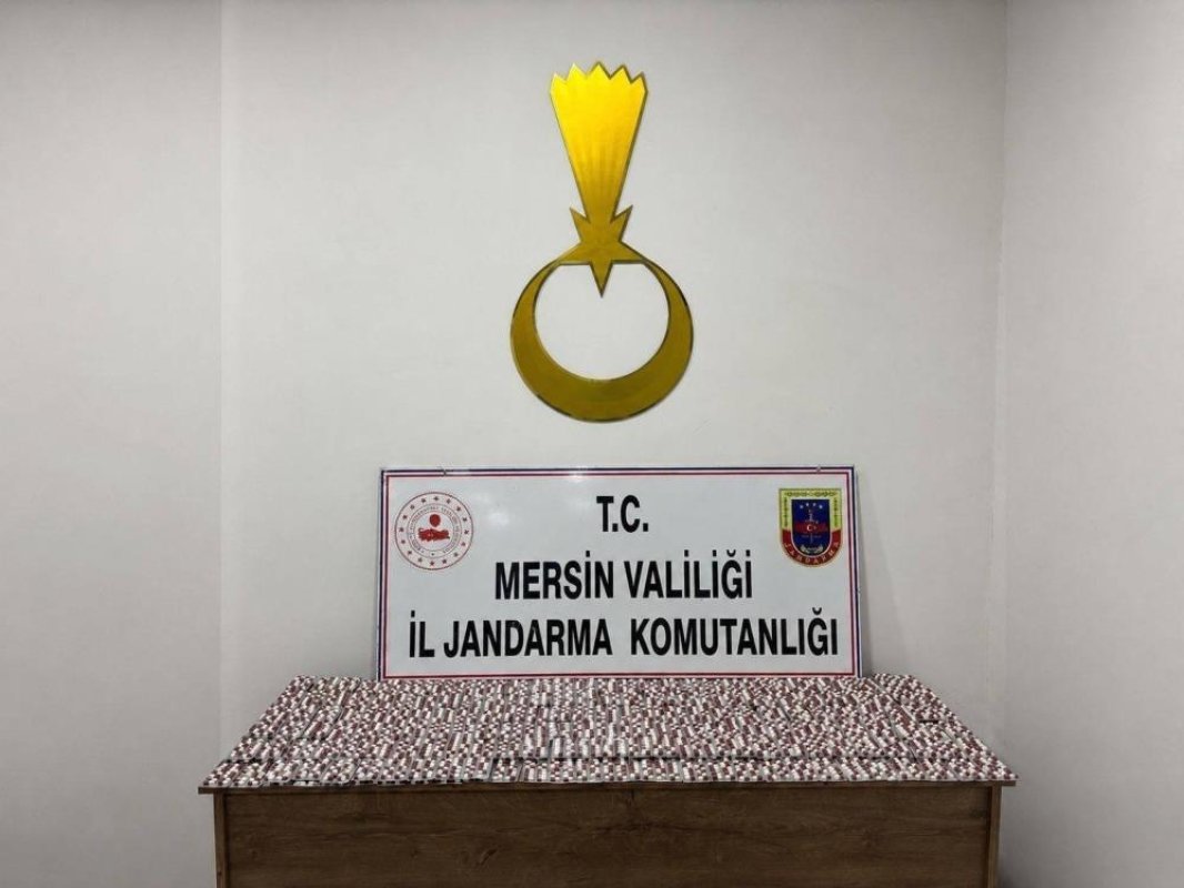 Mersin’de 7 Bin 256 Sentetik Hap Ele Geçirildi, 1 Tutuklama