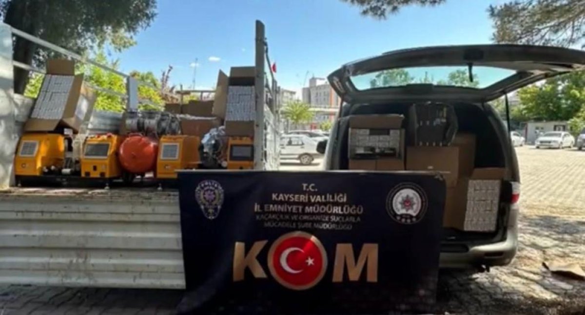 Kayseri’de 1 Milyon 50 Bin Adet Makaron Ele Geçirildi: 1 Gözaltı