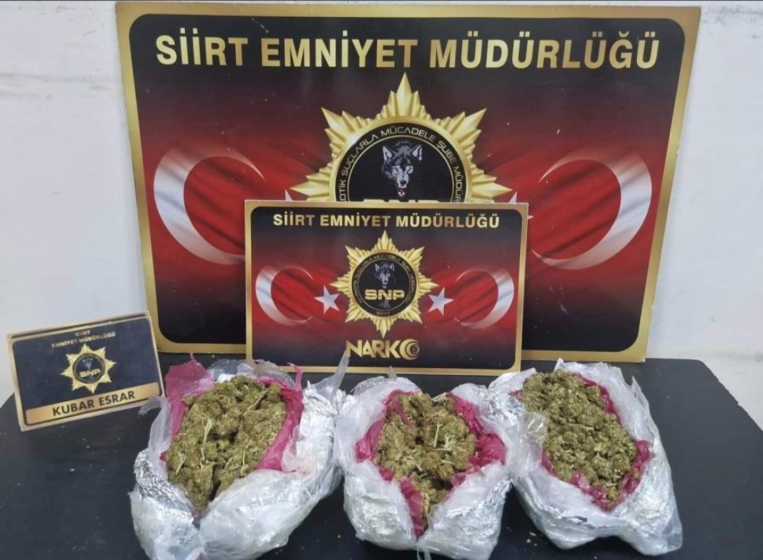 Siirt’te Aranan 33 Şahıs Yakalandı, Çok Sayıda Suç Unsuru Ele Geçirildi