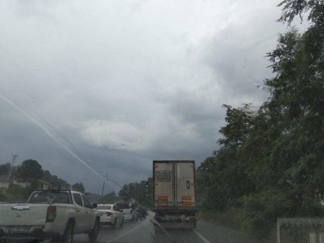 Muğla Yaz Yağmuruna Teslim Oldu