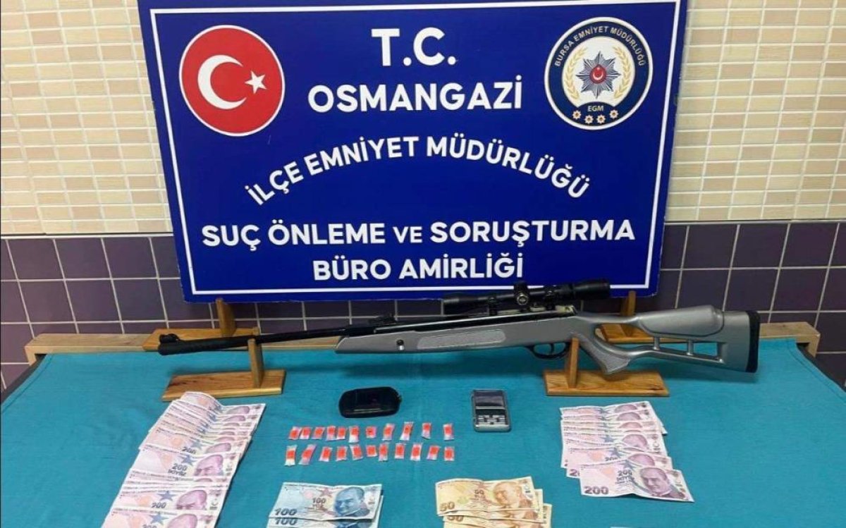Bursa'da uyuşturucu operasyonu: Zehir tacirleri ve aranan hükümlüler yakalandı