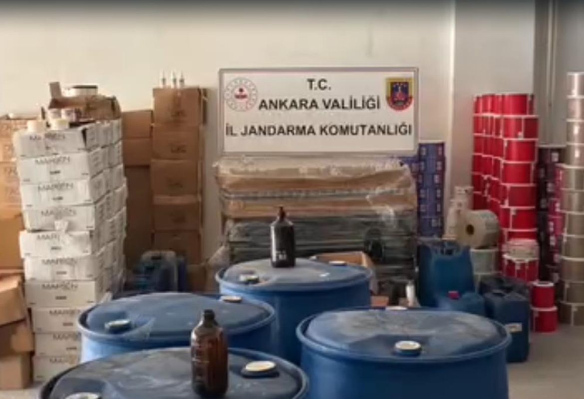 Ankara’da 10 milyon lira değerinde sahte ve kaçak kozmetik ürün ele geçirildi