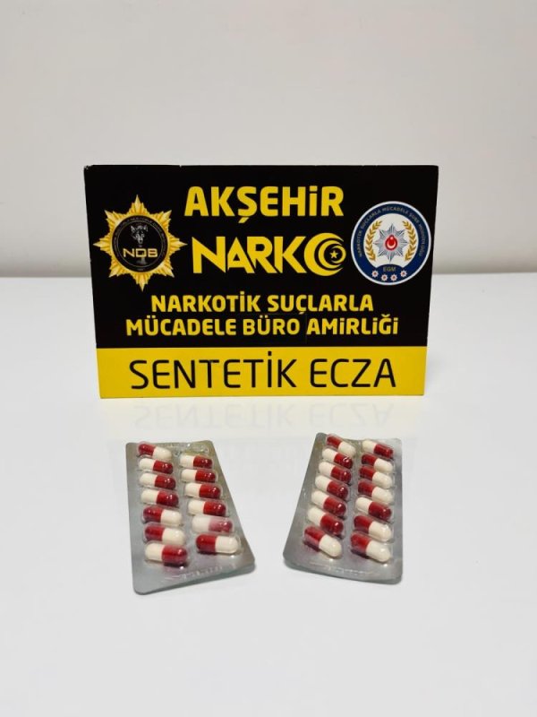 Akşehir'de uyuşturucu operasyonu: 4 tutuklama