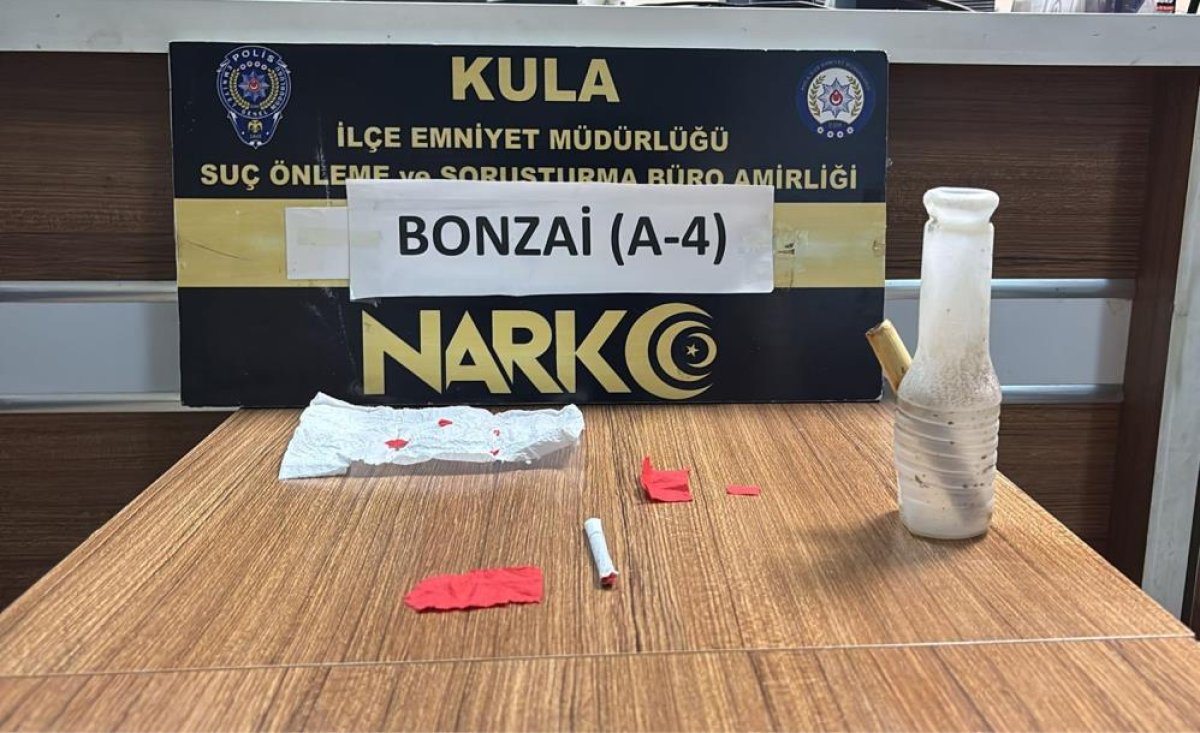 Kula Emniyeti'nden bir gecede 3 uyuşturucu operasyonu