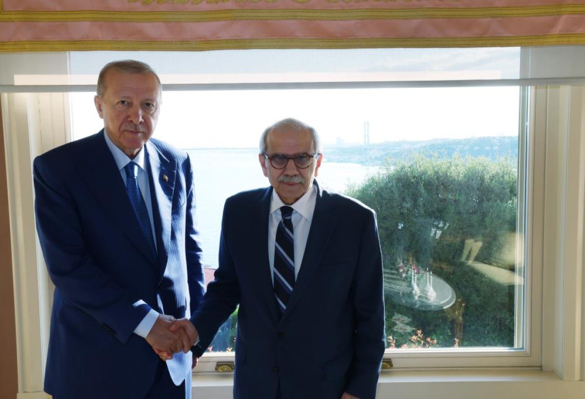 Cumhurbaşkanı Erdoğan, Lübnan Başbakanı Selam'ı kabul etti
