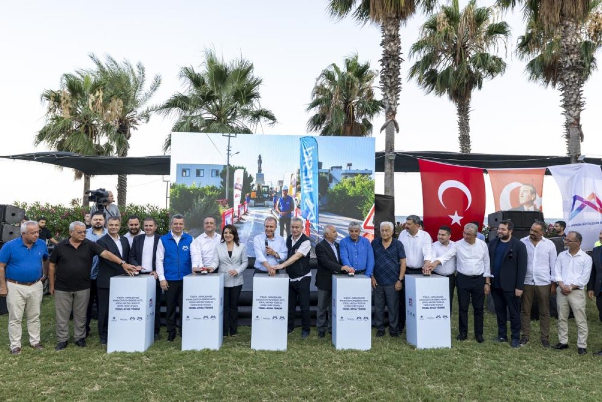 MESKİ'nin 1,17 milyar liralık dev altyapı yatırımının temeli atıldı
