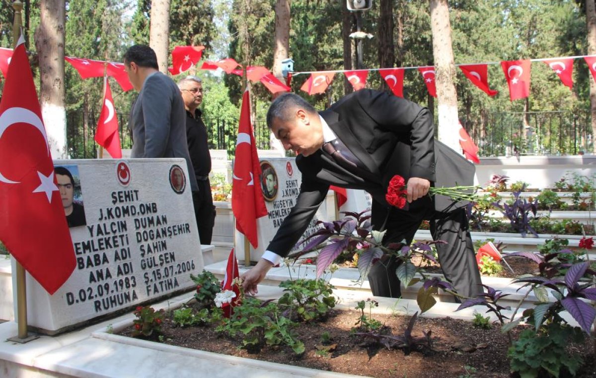  Mersin'de 15 Temmuz'da şehitler dualarla anıldı