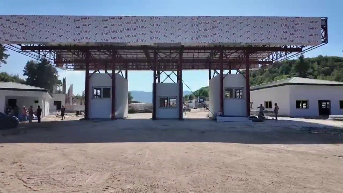 Yayladağı Kara Hudut Kapısı modernize ediliyor