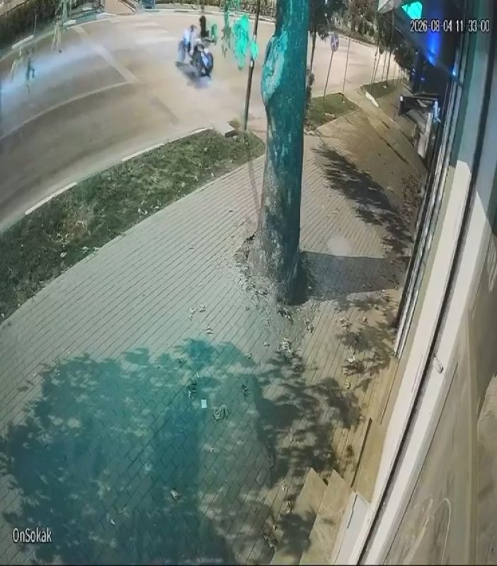 ATV ile yolun karşısına geçerken canından oldu