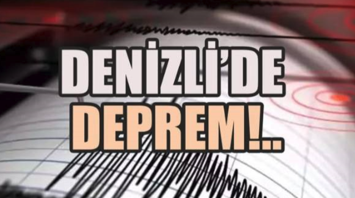 Denizli’de Deprem Paniği