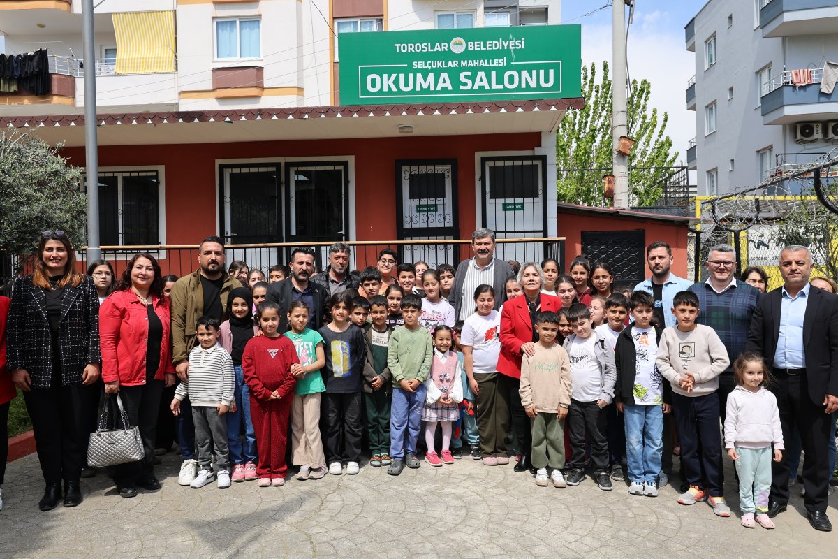  Toroslar’da Okuma Salonları Kültür Buluşmalarına Ev Sahipliği Yapıyor