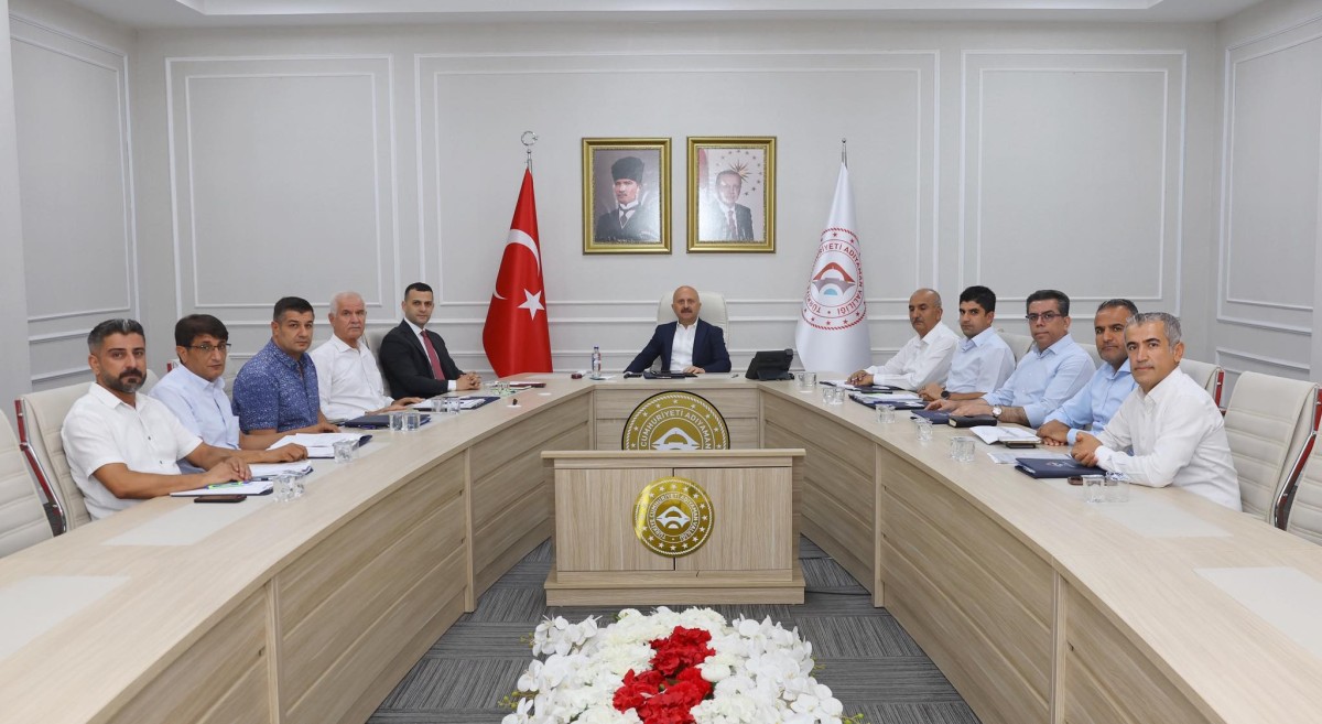 Adıyaman'da kırsal hizmetler masaya yatırıldı