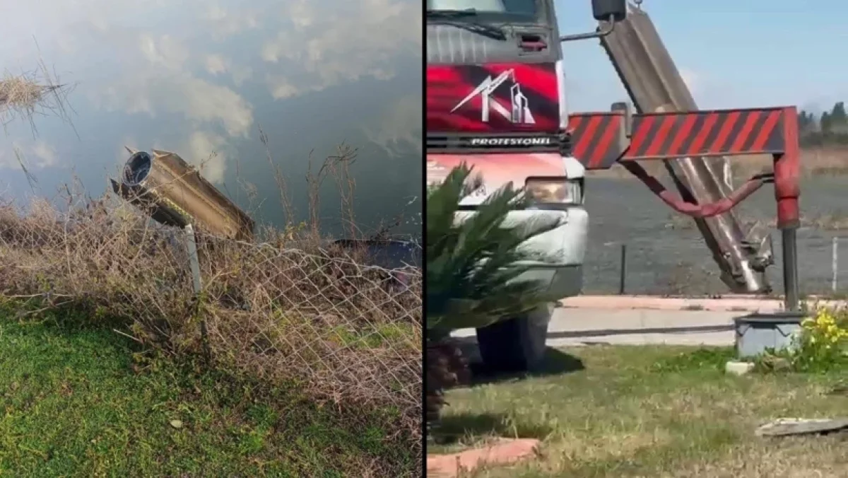 İran’dan Atılan Mühimmat Parçası Hatay’a Düştü