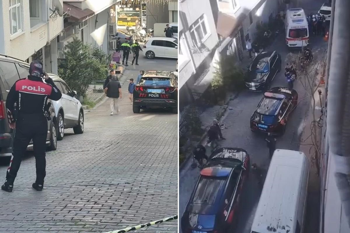 Küfürlü Konuşan Gençleri Uyaran Polisi Darbettiler
