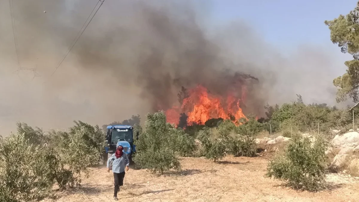 Silifke’de Yangın! Ev Kullanılamaz Halde