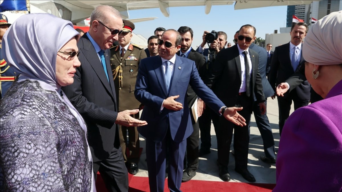 Cumhurbaşkanı Erdoğan, Mısır’da