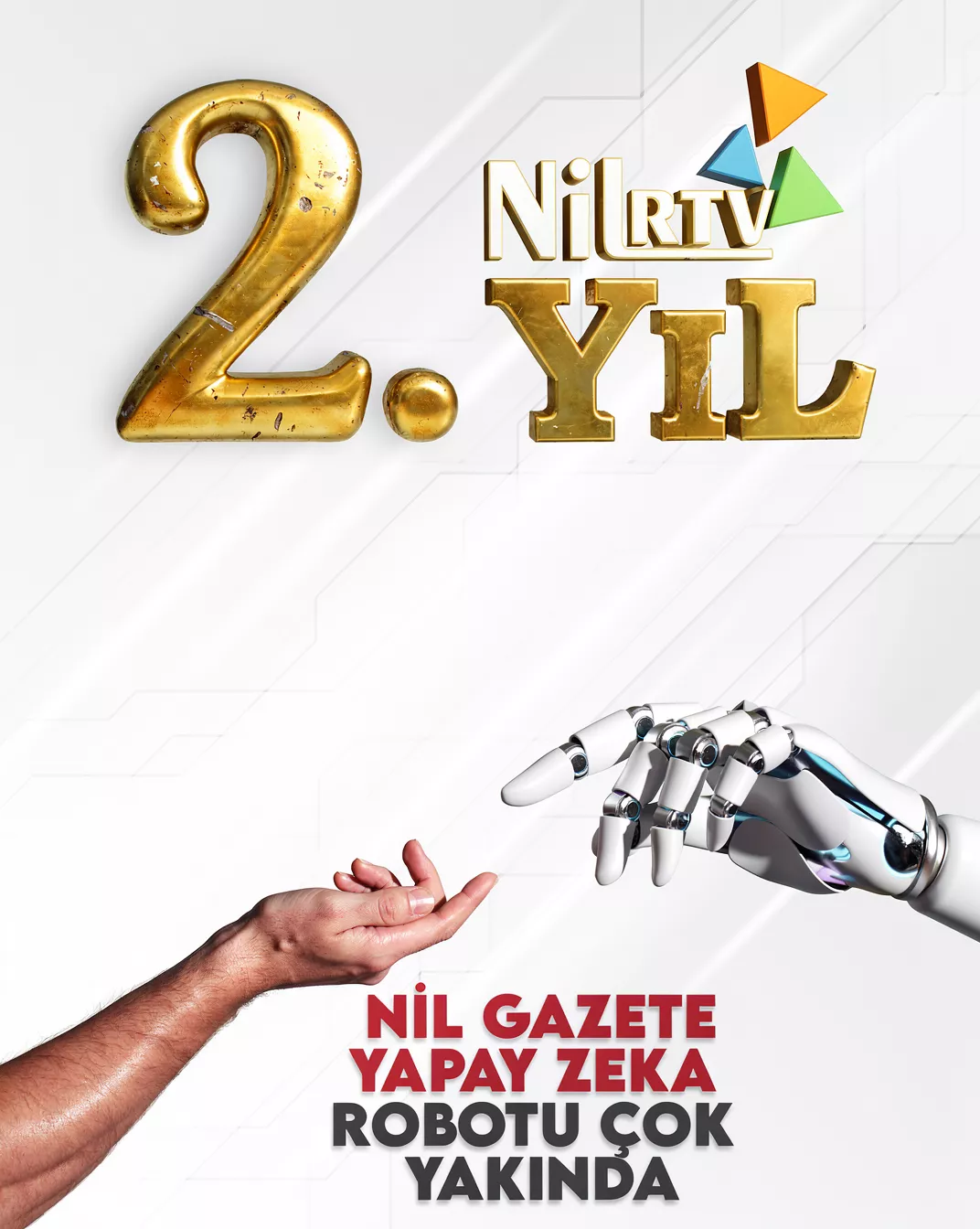 Nil Gazetesi Yapay Zeka Robutu Çok Yakında